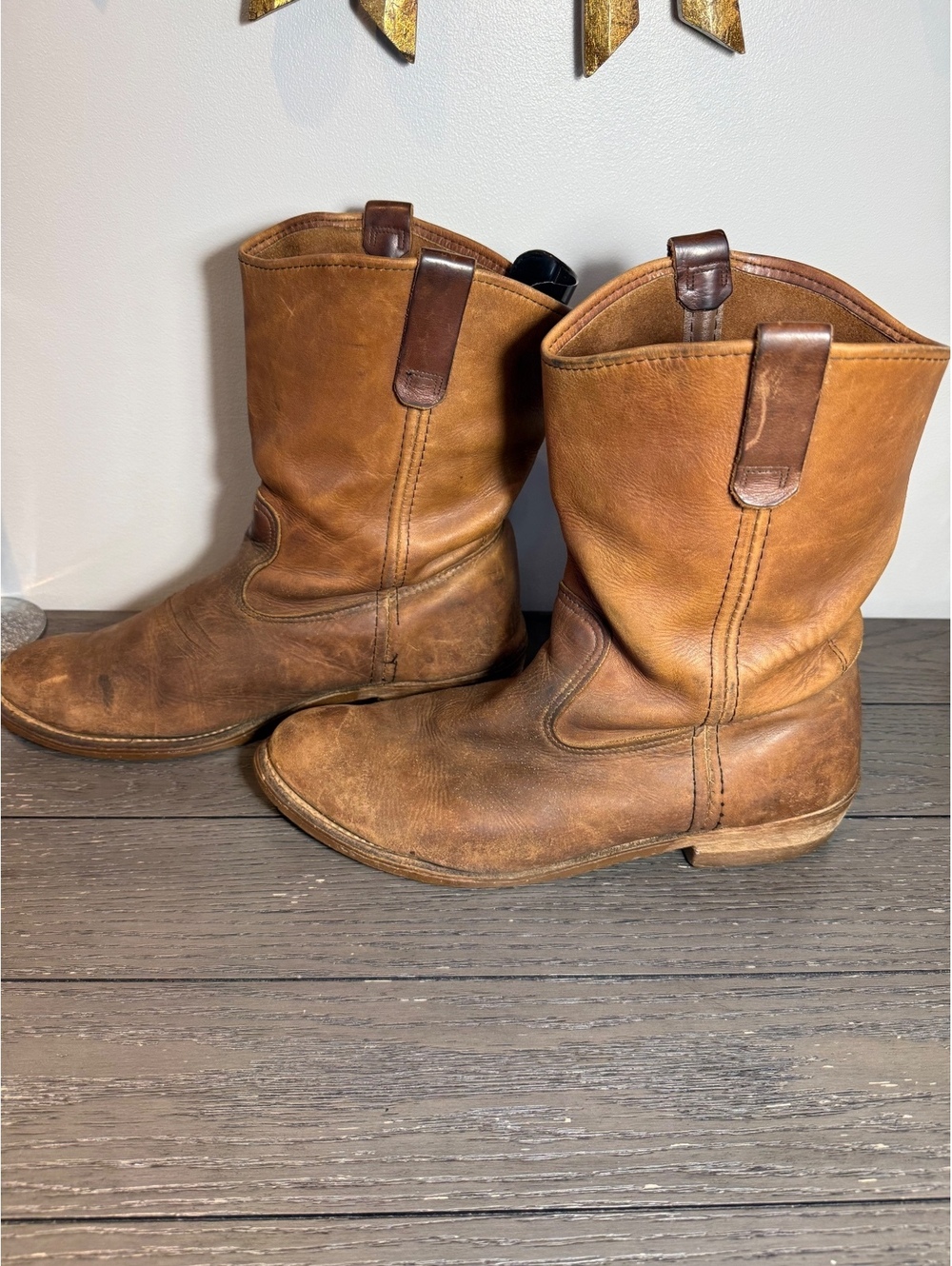 Red Wing Men's Brown Leather Boots